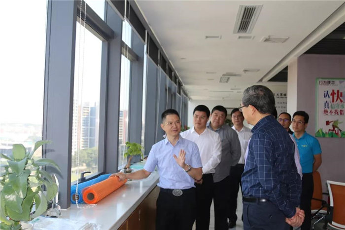 中共贛州市委常委、統(tǒng)戰(zhàn)部長彭業(yè)明等領導一行到訪廣東博皓考察指導-2
