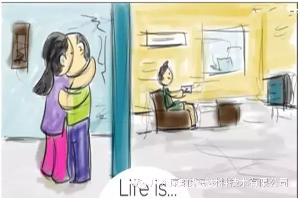 人生就是。。。 就算孩子在家，還是忍不住與40歲的另一半偷偷親一口