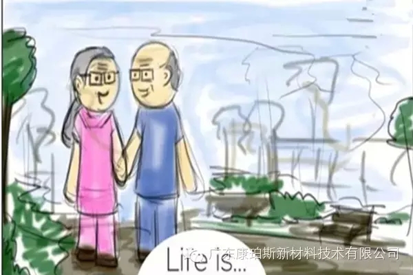 人生就是。。。 牽著老伴的手，享受屬于自己的夕陽，執(zhí)子之手，與子偕老......